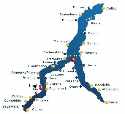 LAGO DI COMO – COMO LAKE – Il Lario LAGO DI COMO – COMO LAKE – Il Lario