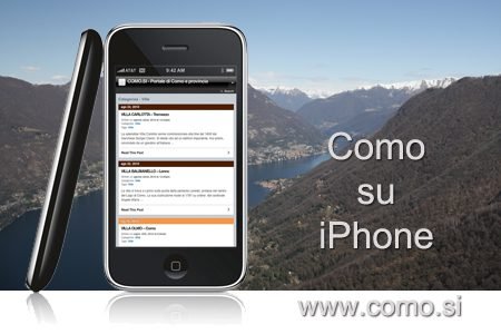 COMO per iPhone, iPad, Android & Blackberry