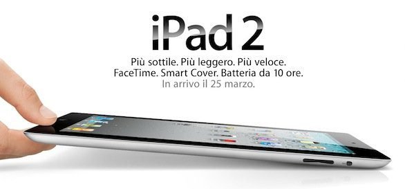 Nuovo iPad 2 di Apple
