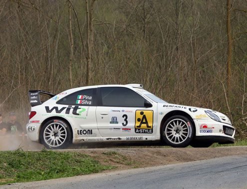 RALLY RONDE CANAVESE 2011: Marco Silva e Gianni Pina sul podio
