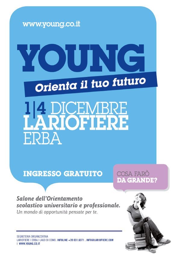 YOUNG – salone sull’orientamento scolastico a Erba