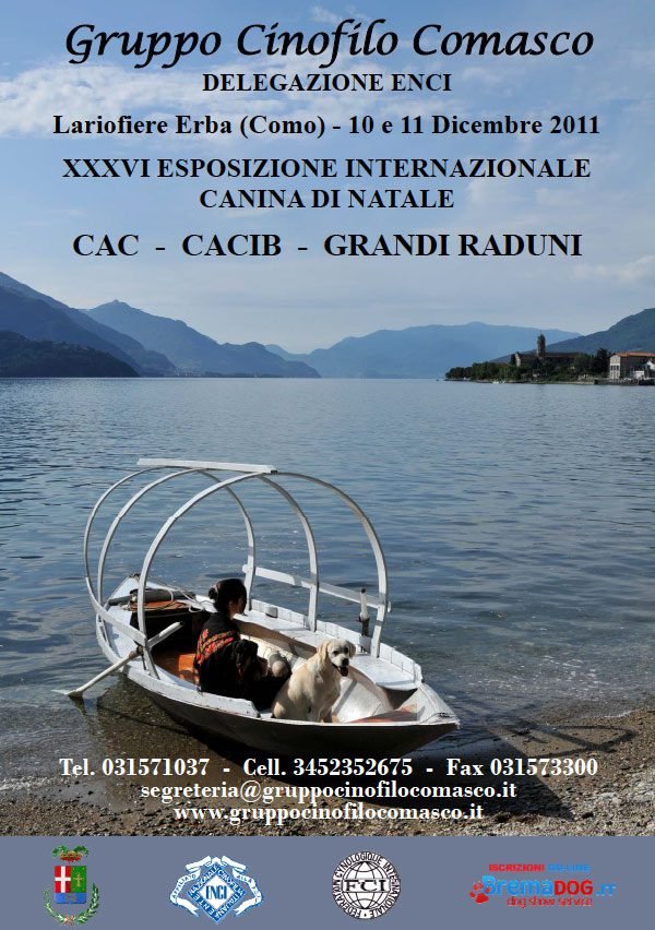 Esposizione Internazionale Canina a Erba Como