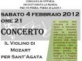 Como: concerto ” Il Violino di Mozart per S.Agata “