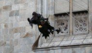 La Befana a Como al Broletto in piazza Duomo