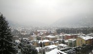 Como: poca neve ma ghiaccio sulle strade Como: poca neve ma ghiaccio sulle strade