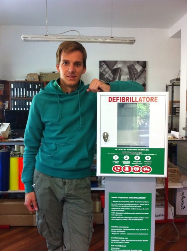 Il Senatore Accademico Cesare Allegri