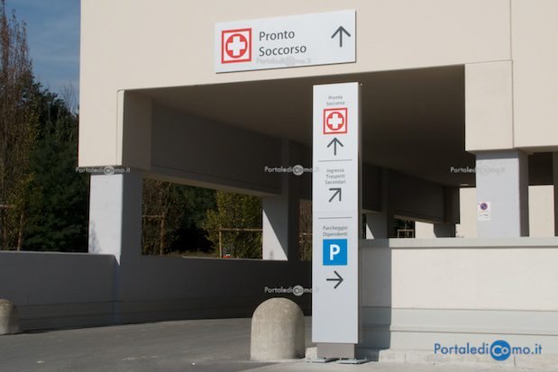 Il Pronto Soccorso dell'ospedale S. Anna - © Foto F. Molina