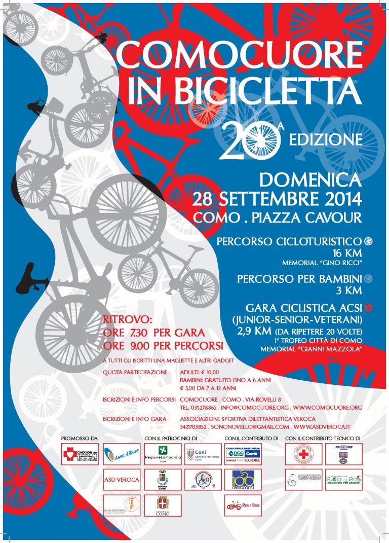 comocuore in bicicletta 2014