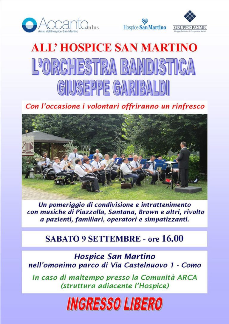 Locandina Orchestra Bandistica G.Garibaldi 2017