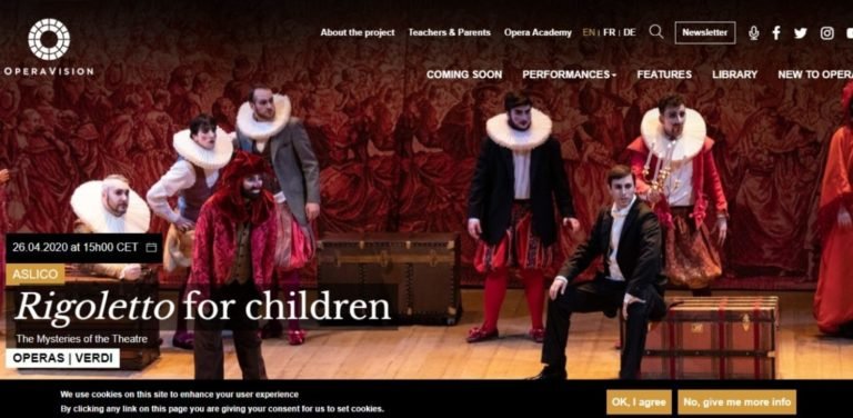Rigoletto for children opera vision